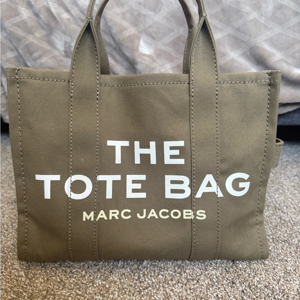 Marc Jacobs Khaki Tote Bag